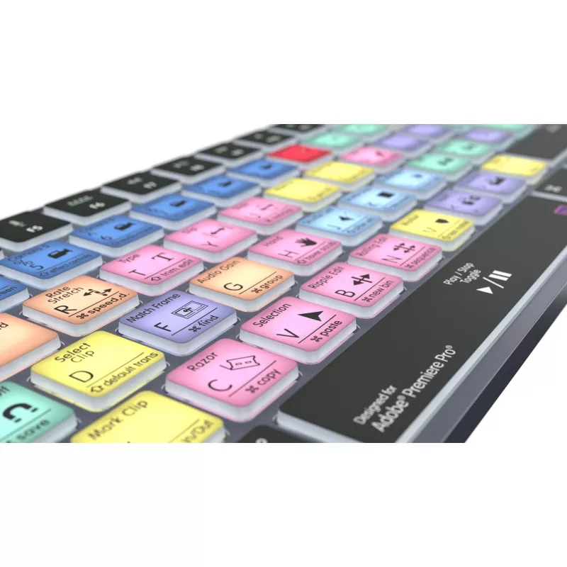 Logickeyboard LKB-PPROCC-TM-UK Adobe Premiere Pro CC Titan klávesnica, rozloženie UK, Mac