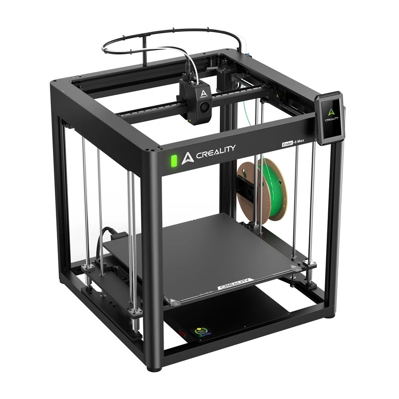 Creality Ender-5 Max CoreXY 3D tlačiareň, do 700 mm/s, automatické vyrovnávanie na 36 bodoch, Wi-Fi, čierna