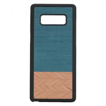 Puzdro na smartphone man and wood pre Galaxy Note 8 – Denim čierna