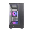 PC skriňa Montech KING 15 PRO čierna — Midi-Tower pre micro ATX / Mini-ITX