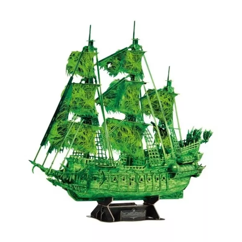 3D puzzle model Lietajúci Holanďan, ktorý svieti v tme, cubicfun 306-T4041H