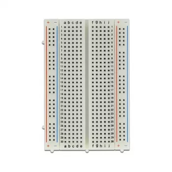 Nepájivé pole DELOCK 18315 — plast biela, 54 × 84 × 9 mm