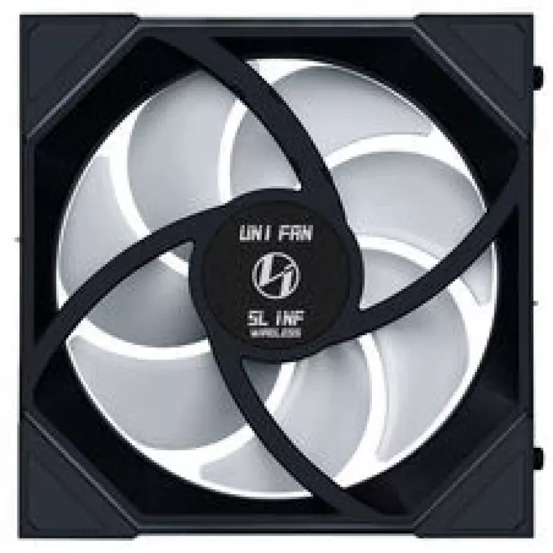 Lian Li UNI FAN SL-INF Wireless ARGB PWM Reverse Blade 140mm čierna