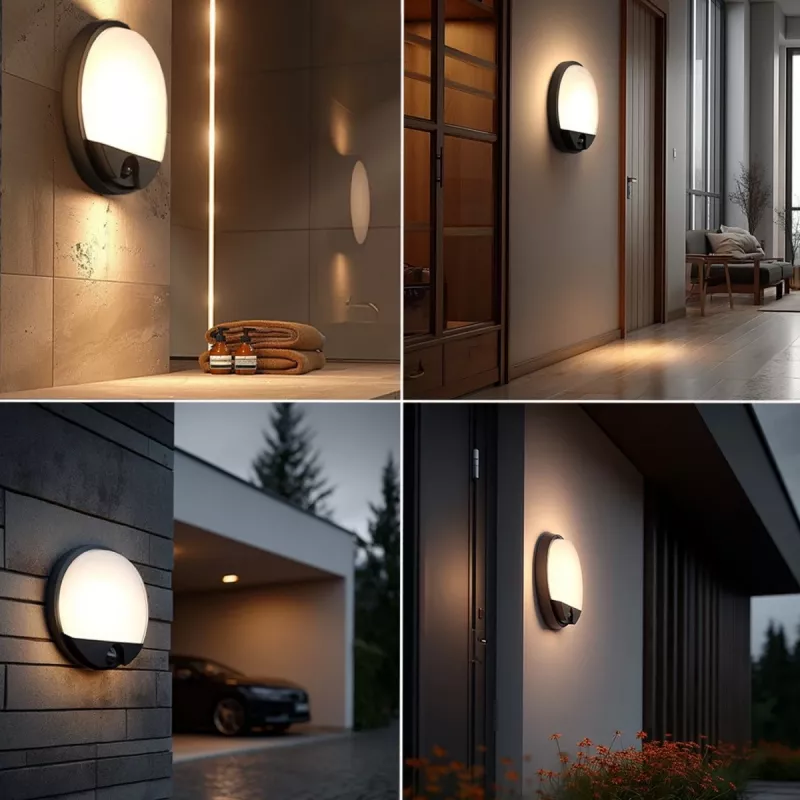 LED 15W lampa s infračerveným senzorom pohybu MACLEAN MCE291 GR