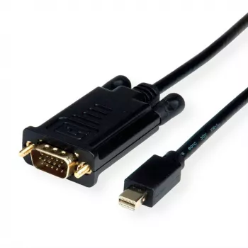 ROLINE 11.04.5978 video kábel adaptér 3 m Mini DisplayPort VGA (D-Sub) čierny (11.04.5978)