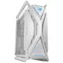 ASUS ROG GR701 Hyperion White, PC, biela, ATX, EATX, micro ATX, Mini-ITX, hliník, Multi, predný