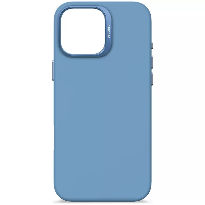 Decoded D25IPO16PMBCS9AE AntiMicrobial silikónový zadný kryt pre iPhone 16 Pro Max, svetlomodrý