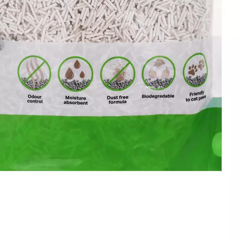 DIAMENTIQ Tofu Neutral Ultra hrudkujúca - rastlinná podstielka - 2,5 kg