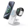 3-in-1 bezdrôtová nabíjačka MagSafe pre iPhone, Apple Watch a AirPods Crong