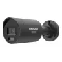 IP bezpečnostná kamera Hikvision Pro Series ColorVu 4 MP pevná Mini-Bullet, 1/1,8 palca CMOS, 111,1° H, 30 fps, káblová, nástenná montáž, čierna