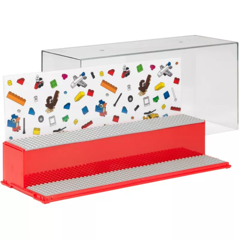 Room Copenhagen LEGO hracia a vitrínová skrinka transparentná (40700001)