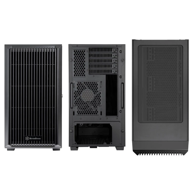 Silverstone CS382 čierna