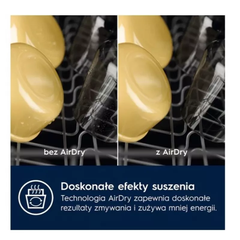 Vstavaná umývačka riadu Electrolux EES48401L — 600 mm, 13–14 súprav riadu, energetická trieda A, 10,5 l/cyklus