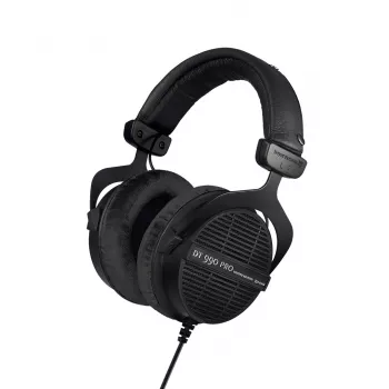 Štúdiové slúchadlá Beyerdynamic DT 990 PRO — káblové, uzavreté, okolo uší, 250 Ω, 3 m kábel, čierne