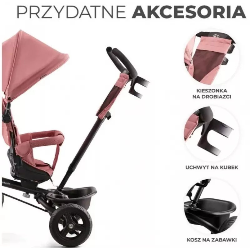 Trojkolka AVEO ROSE PINK