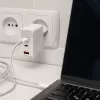 Nabíjačka QOLTEC 100W GaN USB-C Dual PD 5–20V 1,5–5A, 2×USB-C