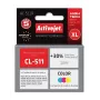 Atramentová kazeta ActiveJet AC-511R kompatibilná s Canon CL-511, farbivo CMY, vysoká (XL) kapacita 12 ml, jednotlivé balenie