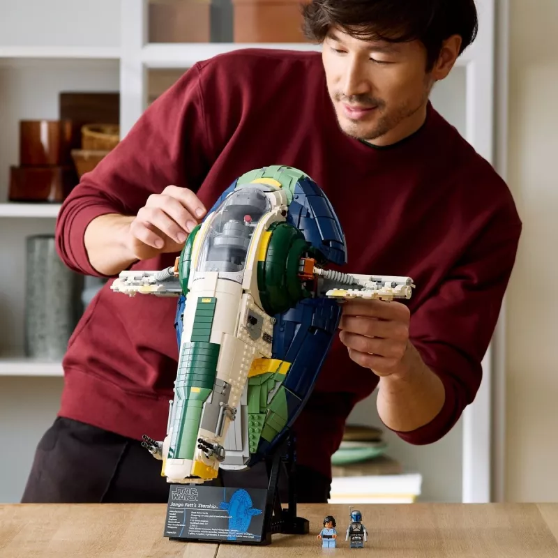 LEGO STAR WARS 75409 Jango Fetts Firespray-Class Raumschiff