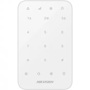 Bezdrôtová LED klávesnica Hikvision DS-PK1-E-WE
