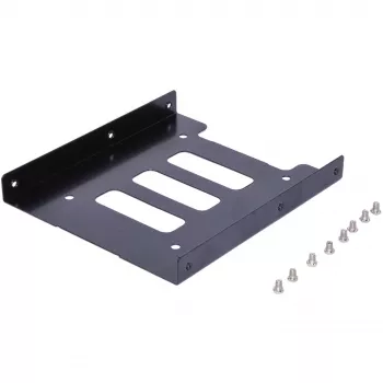 Montážny rám ultron Interný 1x2.5 SSD/HDD kov čierny (377213)