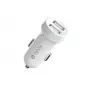 Autonabíjačka Devia Smart Series Lightning 5V 3,1A Dual USB biela