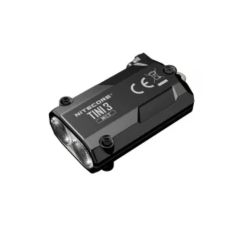 Prívesková baterka Nitecore TINI3 čierna 600 lm USB nabíjateľná