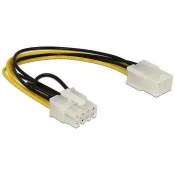 Interný napájací kábel DeLOCK 83775 0,2 m PCI-E 8-pin na 6-pin