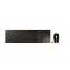 CHERRY DW 9100 slim klávesnica s myšou univerzálna RF Wireless + Bluetooth AZERTY francúzska čierna