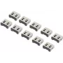 Blokátor USB portu Renkforce rf-USBBlocker-02 balenie 10 ks, strieborná