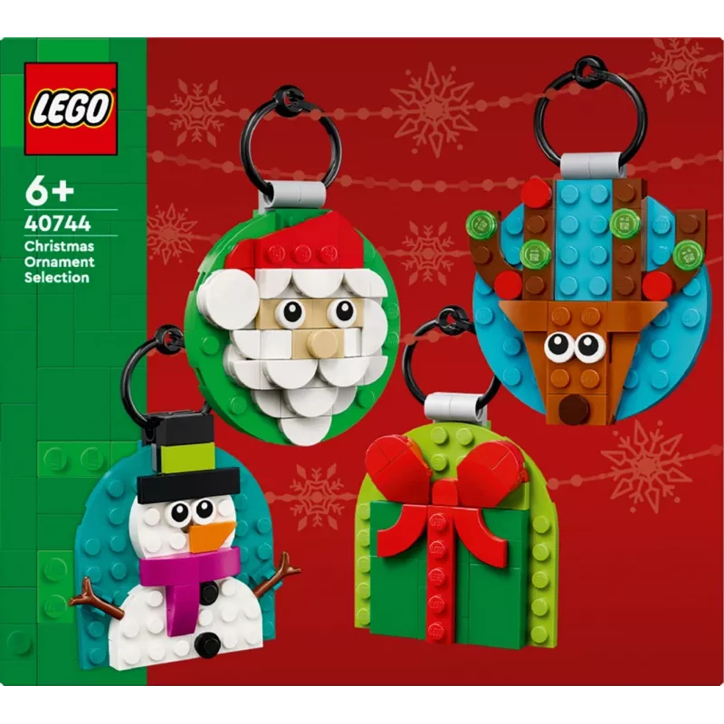 Bricks Iconic 40744 výber vianočných ozdôb