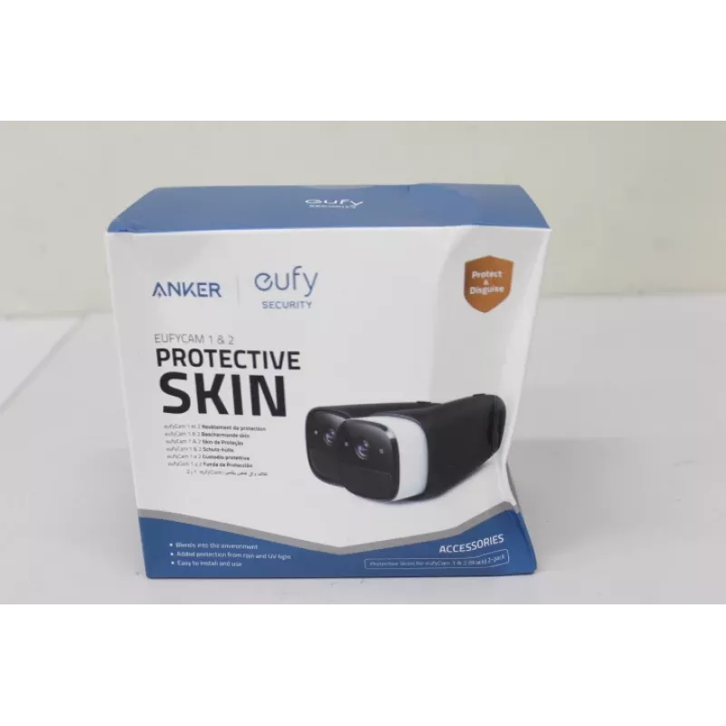 Sada silikónových puzdier Anker Eufy 2 čierna pre EufyCam EufyCam 2