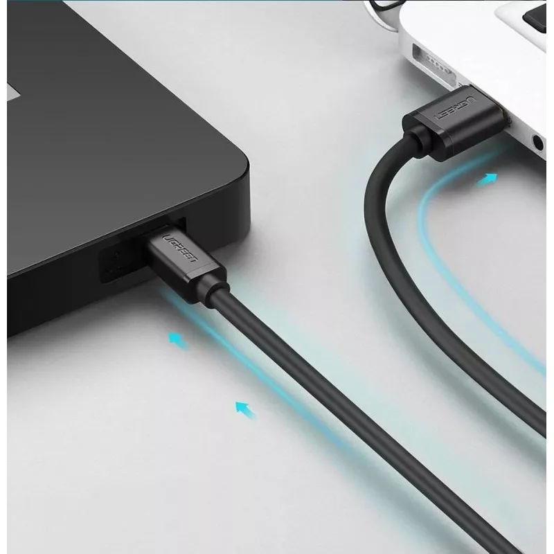 Ugreen USB kábel - Mini-USB 480 Mbit/s 3 m US132 (čierny)