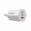 CANYON nabíjačka HEXAGON 65 GaN 65W 2xPD 1xQC EU biela CND-CHAHEX65W