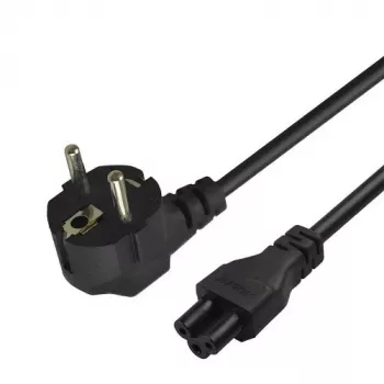 Napájací kábel Savio napájací IEC 60320 C5 CEE 7/7 3 m čierna C5 samica Type C