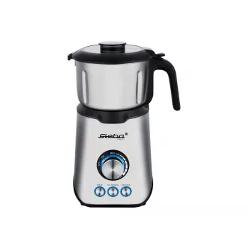 Steba Premium MX 4 plus stolový mixér nehrdzavejúca oceľ/čierna (281400)