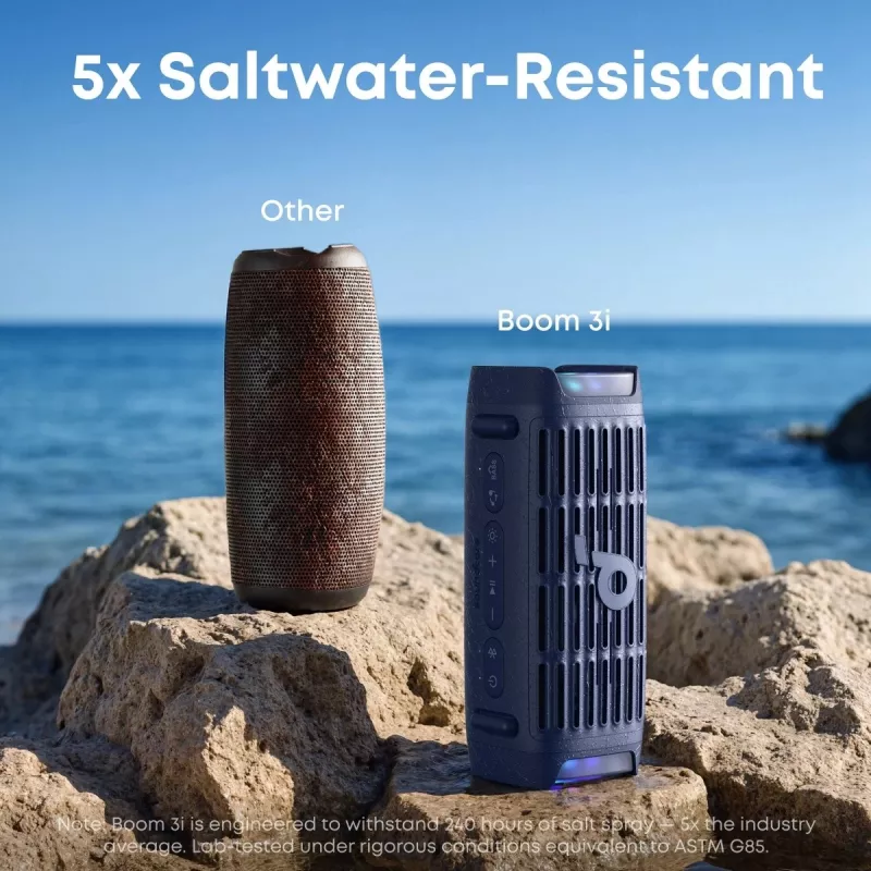 Prenosný Bluetooth reproduktor Anker Soundcore Boom 3i – 50 W, vodotesný, na batériu