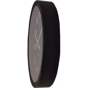 NeXtime hodiny 2906ma Mercure, Ø 25 cm, nástenné, čierna