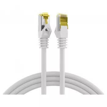 EFB-Elektronik RJ45 patch kábel Cat.6A S/FTP LSZHCat.7 surový kábel biely 0,15m výrobca: EFB Elektronik (MK7001.0,15W)