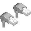 Sieťový kábel DeLOCK 85877 Cat6a S/FTP 1m sivý