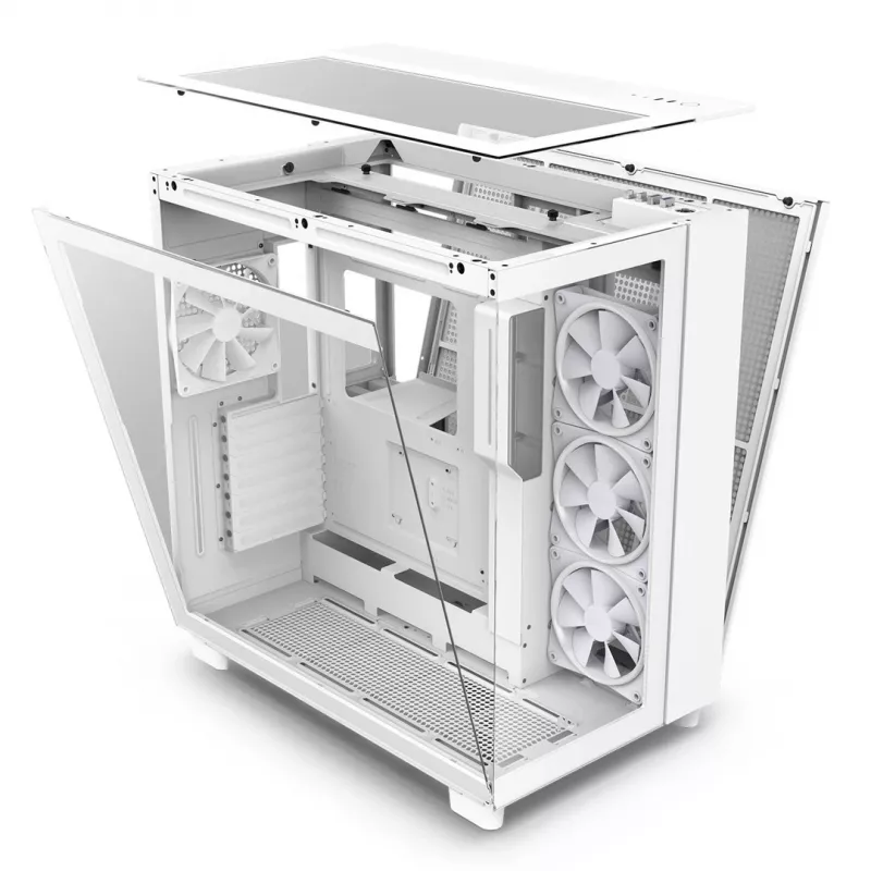 PC skriňa NZXT H9 Elite Midi Tower biela