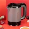 Jata JEHA1240 elektrická kanvica, 0,5 l, 900 W, čierna/sivá