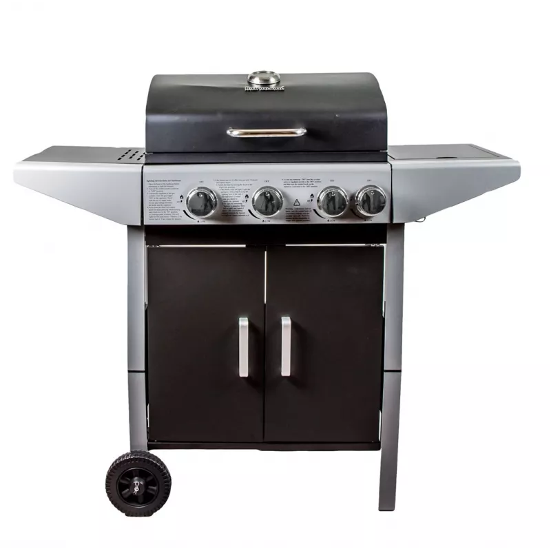 Plynový gril Ravanson GO-3 — kompaktný plynový gril, model GO-3