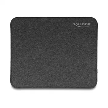 Podložka pod myš DeLOCK trblietavá-čierna 300x245mm guma protišmyková