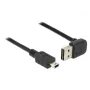 USB kábel DeLOCK 1 m USB 2.0-A na Mini-USB B čierny