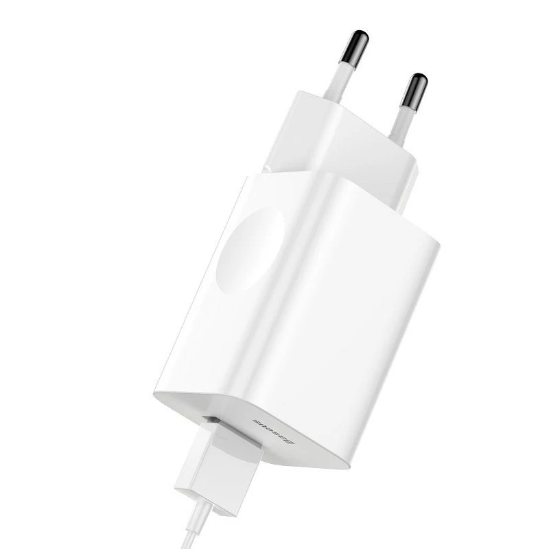 Nabíjačka Baseus Quick Charger CCALL-BX02, 24 W max, USB Fast Charge 3.0, biela, 100–240 V