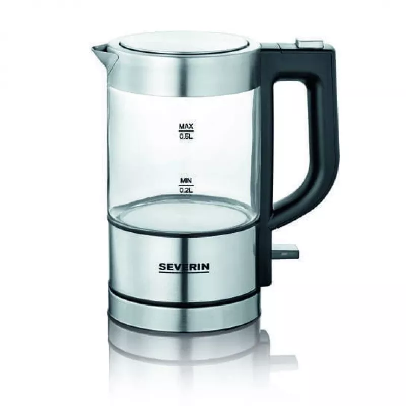Severin WK 3472 Kanvica na vodu 0,5 l strieborná 1100 W (WK3472)