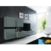 Cama Square skriňa VIGO 50/50/30 biela/sivá lesk