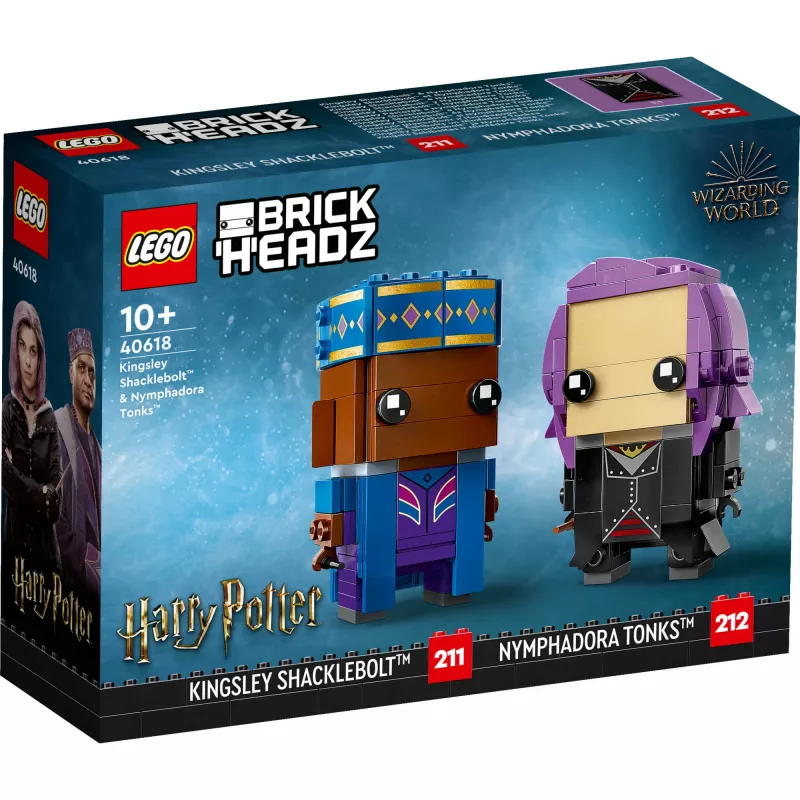 Lego Brickheadz Harry Potter 40618 Kingsley Shacklebolt a Nymphadora Tonks