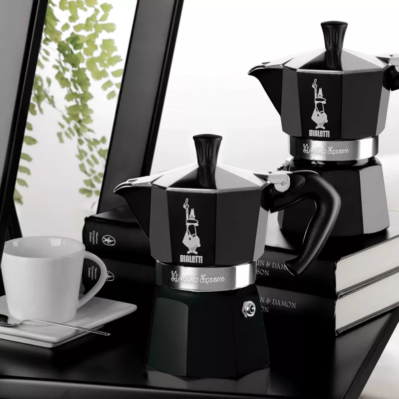 Bialetti Moka Express moka kanvica čierna