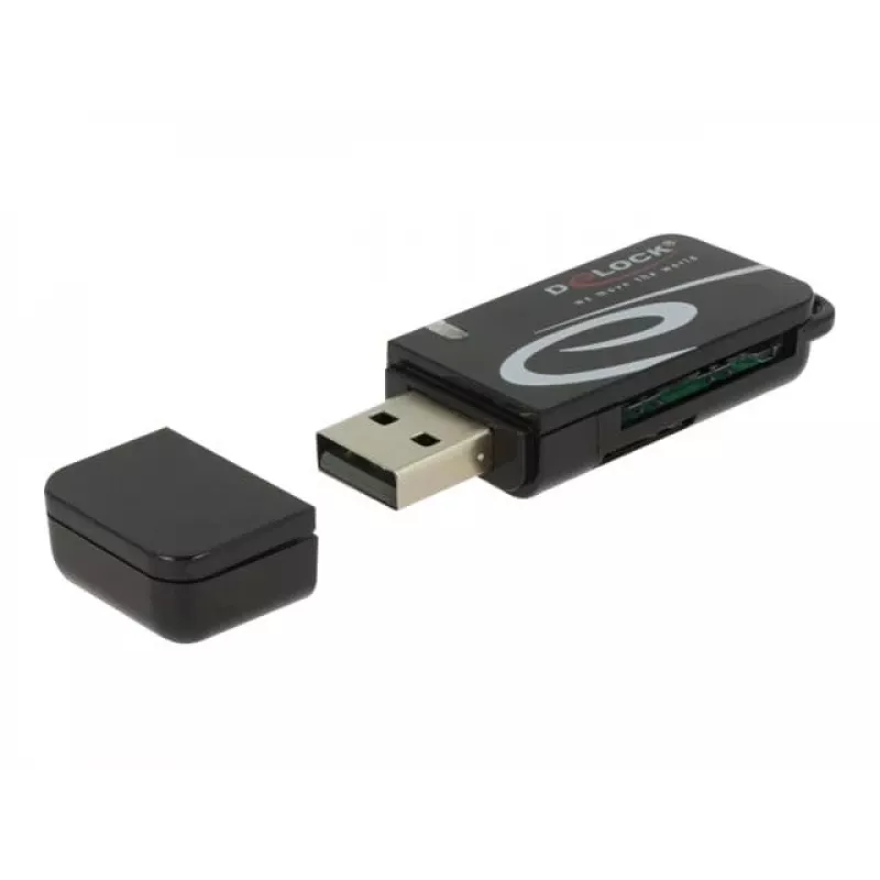 Čítačka kariet DeLOCK Mini USB 2.0 so slotom SD a Micro-SD